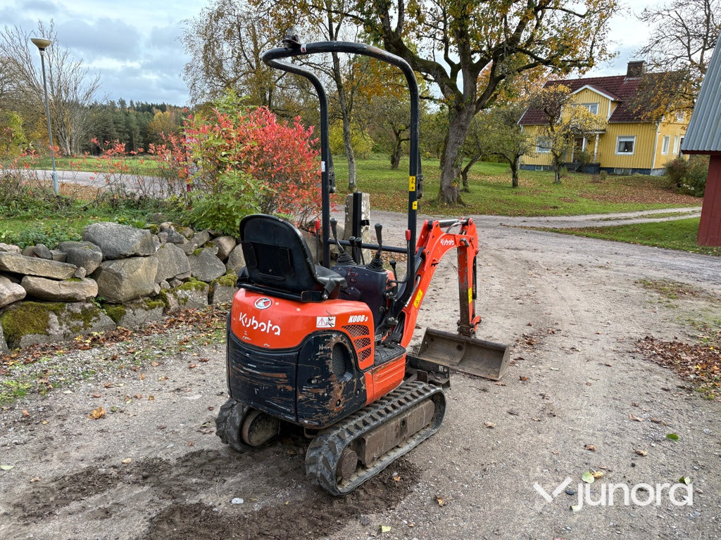 Minigrävare - Kubota K008-3 - Mini bager: slika 5 Minigrävare - Kubota K008-3 - Mini bager: slika 5