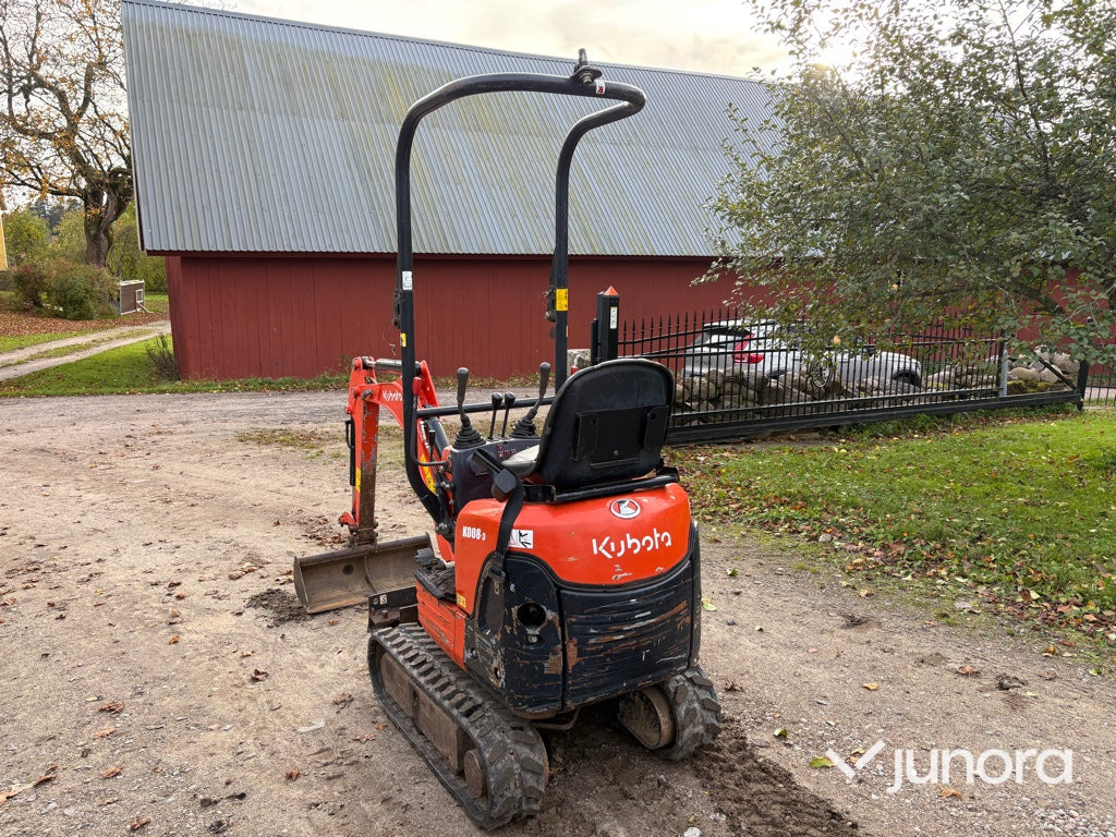 Minigrävare - Kubota K008-3 - Mini bager: slika 4 Minigrävare - Kubota K008-3 - Mini bager: slika 4