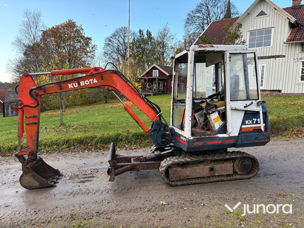 Minigrävare - Kubota, KX71 - Mini bager: slika 2 Minigrävare - Kubota, KX71 - Mini bager: slika 2