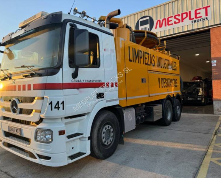 Mercedes Actros 2544 - Vakuumska cisterna: slika 1 Mercedes Actros 2544 - Vakuumska cisterna: slika 1