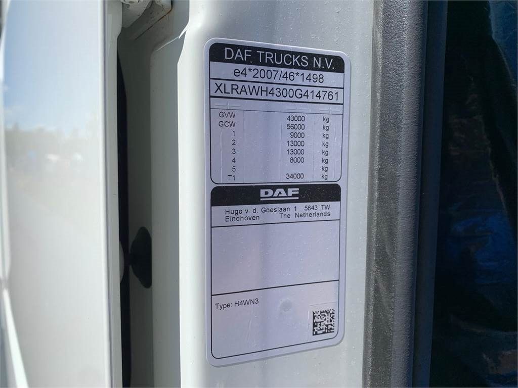 Kamion za utovaranje kontejnera DAF XF 430 FAW 8x4*4 Tridem: slika 18