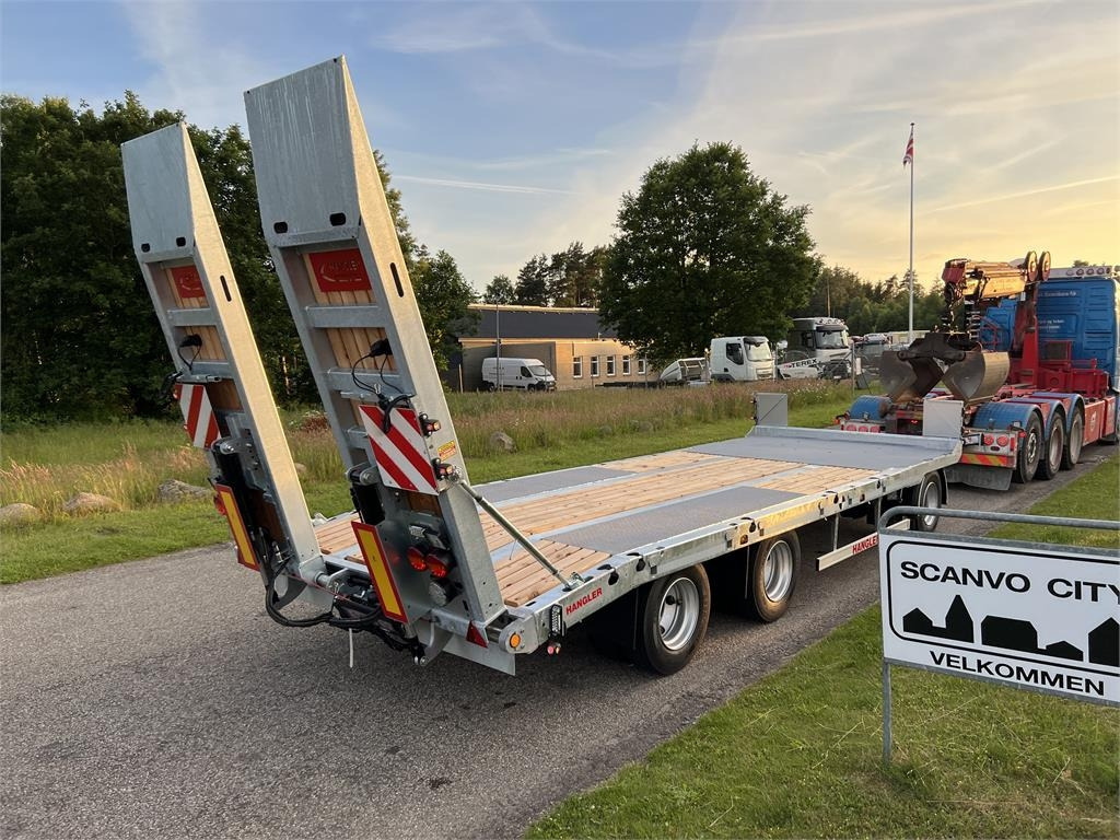 Hangler DTS-H 300 3 akslet hænger med ramper - Niska prikolica za prevoz: slika 1 Hangler DTS-H 300 3 akslet hænger med ramper - Niska prikolica za prevoz: slika 1