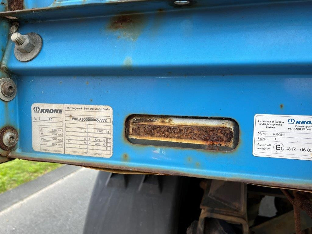Prikolica sa ceradom Krone AZP 18 ELN4 7,2 mtr gardinlad: slika 11