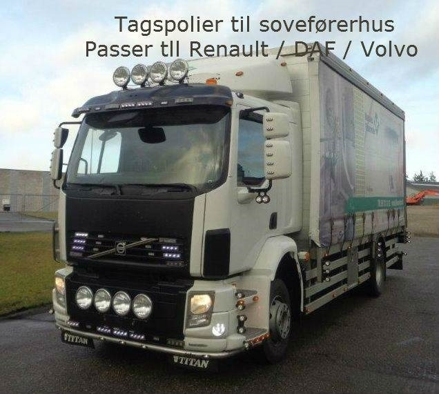 Volvo Tagspoiler til Volvo FL - Aerodinamika/ Spojler za Kamion: slika 1 Volvo Tagspoiler til Volvo FL - Aerodinamika/ Spojler za Kamion: slika 1