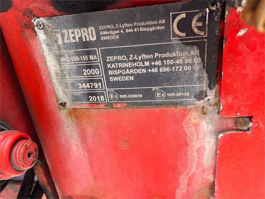 Zepro ZAHD 200-155 MA - 2500mm stålplade  - Hidraulična dizalica: slika 4 Zepro ZAHD 200-155 MA - 2500mm stålplade  - Hidraulična dizalica: slika 4