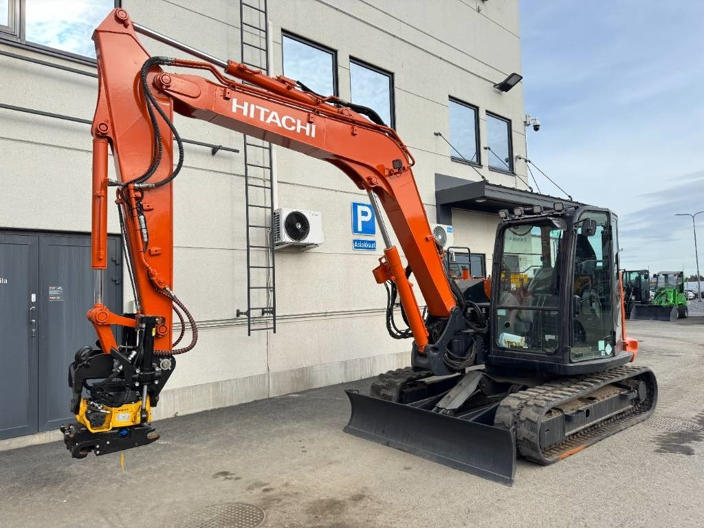 Hitachi ZX85USB-6, Uudella engcon EC209 tiltillä - Mini bager: slika 2 Hitachi ZX85USB-6, Uudella engcon EC209 tiltillä - Mini bager: slika 2