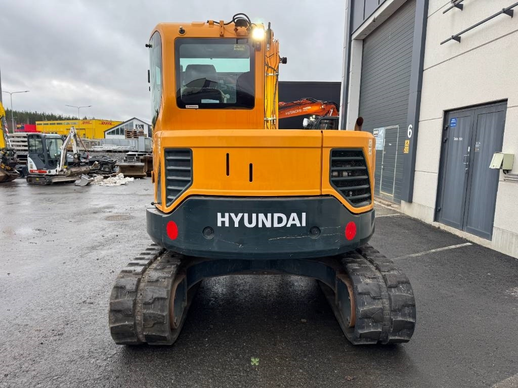Hyundai R80CR-9A PYÖRITTÄJÄLLÄ - Mini bager: slika 4 Hyundai R80CR-9A PYÖRITTÄJÄLLÄ - Mini bager: slika 4