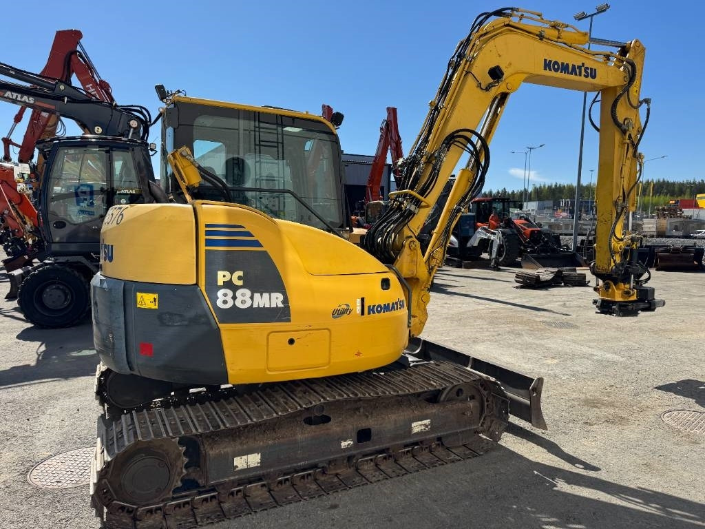 Komatsu PC88MR-8 PYÖRITTÄJÄLLÄ - Mini bager: slika 4 Komatsu PC88MR-8 PYÖRITTÄJÄLLÄ - Mini bager: slika 4