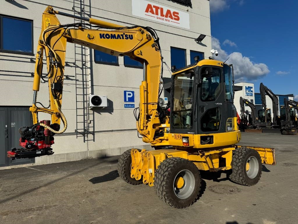 Komatsu PW 98 MR-6 - Bager točkaš: slika 2 Komatsu PW 98 MR-6 - Bager točkaš: slika 2