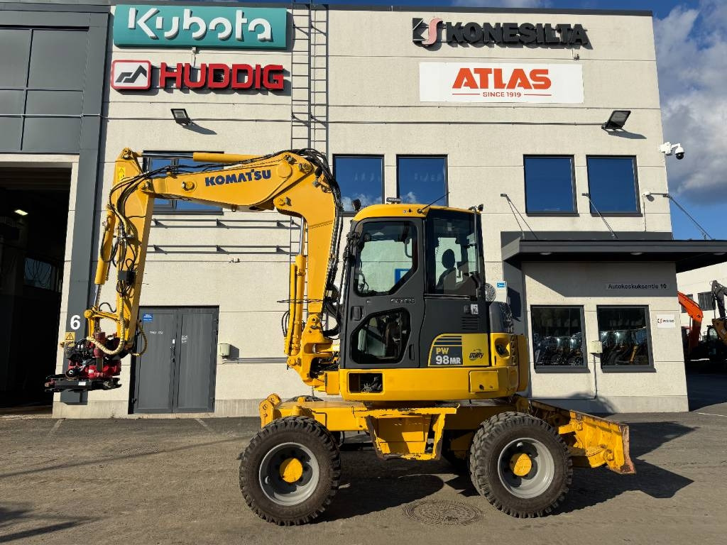 Komatsu PW 98 MR-6 - Bager točkaš: slika 1 Komatsu PW 98 MR-6 - Bager točkaš: slika 1