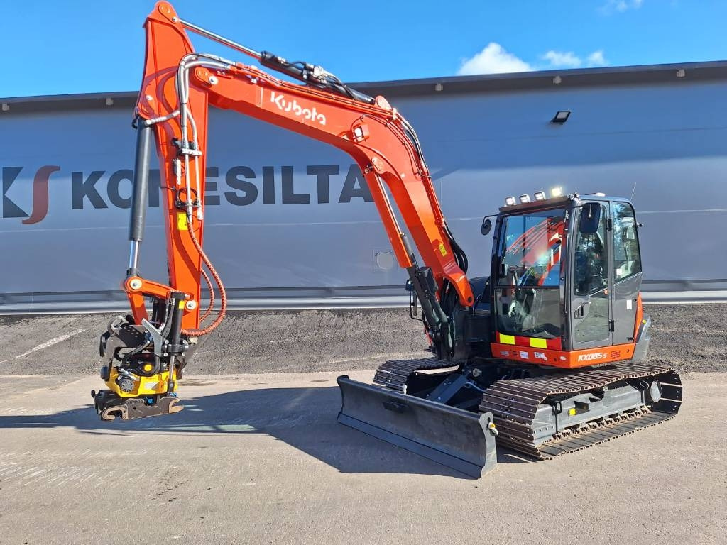 Kubota KX085-5 PYÖRITTÄJÄLLÄ, PIENET TUNNIT  - Mini bager: slika 2 Kubota KX085-5 PYÖRITTÄJÄLLÄ, PIENET TUNNIT  - Mini bager: slika 2