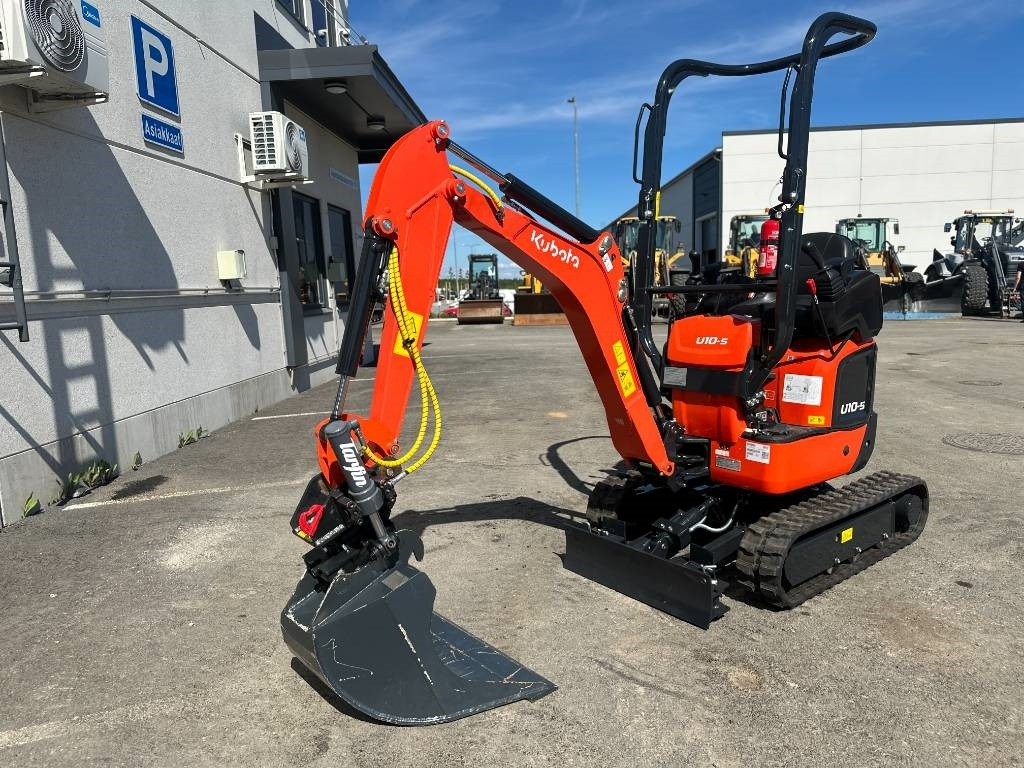 Kubota U 10 - 5 ex demo 20h ajettu kallistajalla - Mini bager: slika 1 Kubota U 10 - 5 ex demo 20h ajettu kallistajalla - Mini bager: slika 1