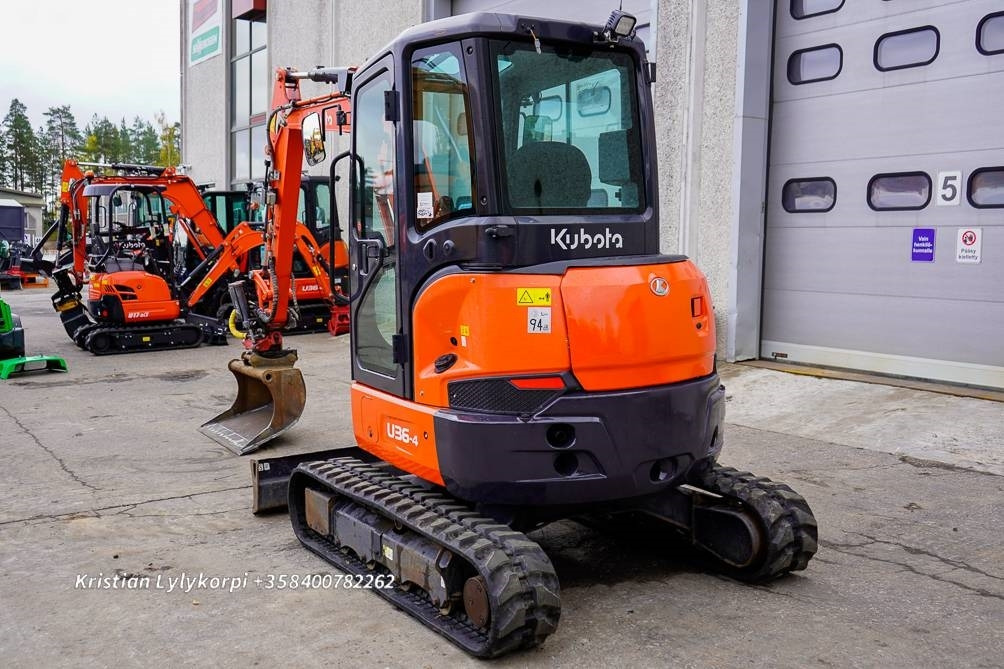 Kubota U36-4 ROTOTILTILLÄ - Mini bager: slika 3 Kubota U36-4 ROTOTILTILLÄ - Mini bager: slika 3