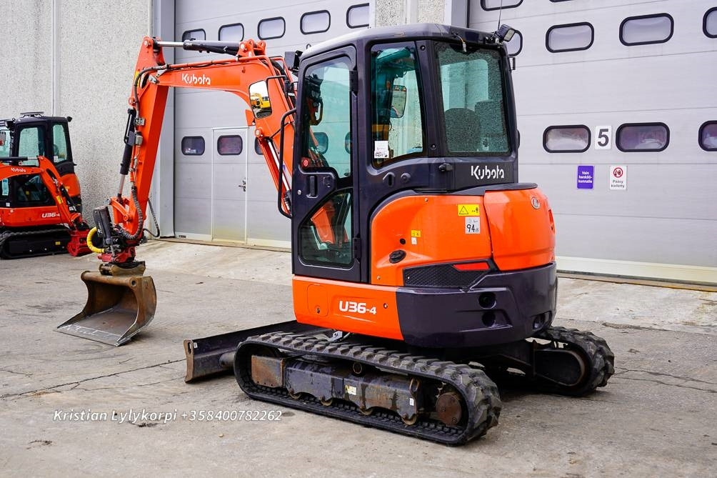 Kubota U36-4 ROTOTILTILLÄ - Mini bager: slika 2 Kubota U36-4 ROTOTILTILLÄ - Mini bager: slika 2