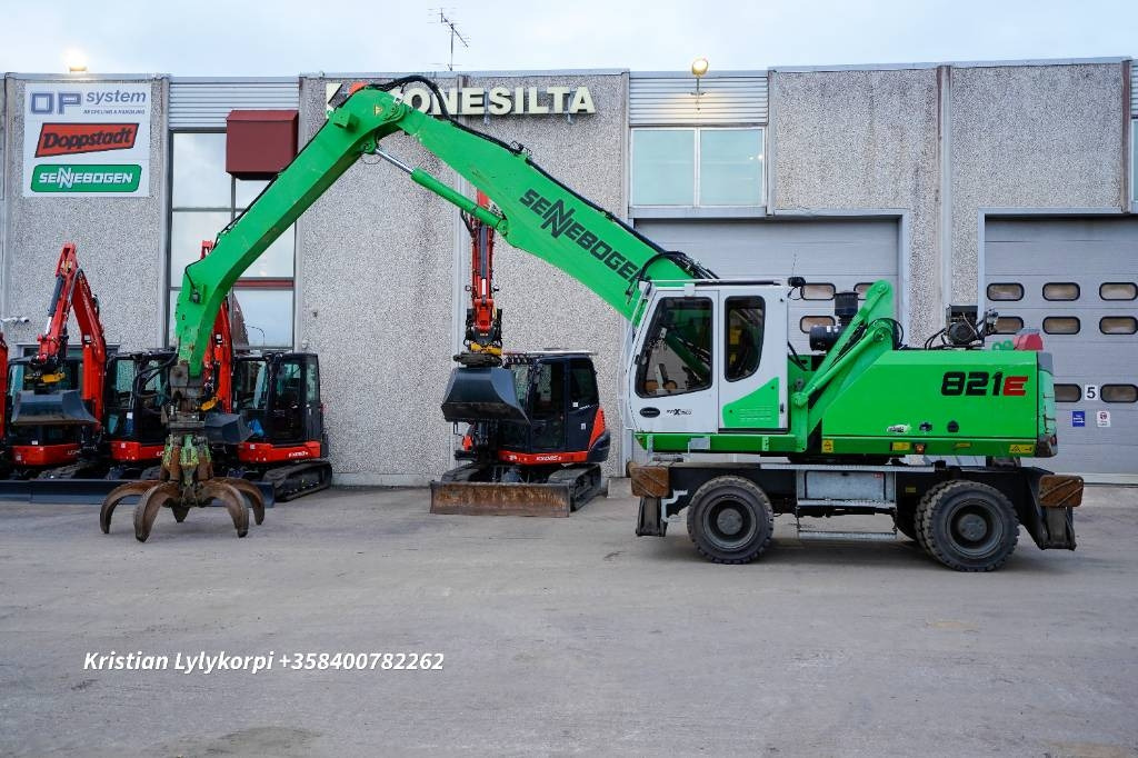 Sennebogen 821E SIPULIKOURA  - Bager za obradu otpada/ Industrije: slika 1 Sennebogen 821E SIPULIKOURA  - Bager za obradu otpada/ Industrije: slika 1