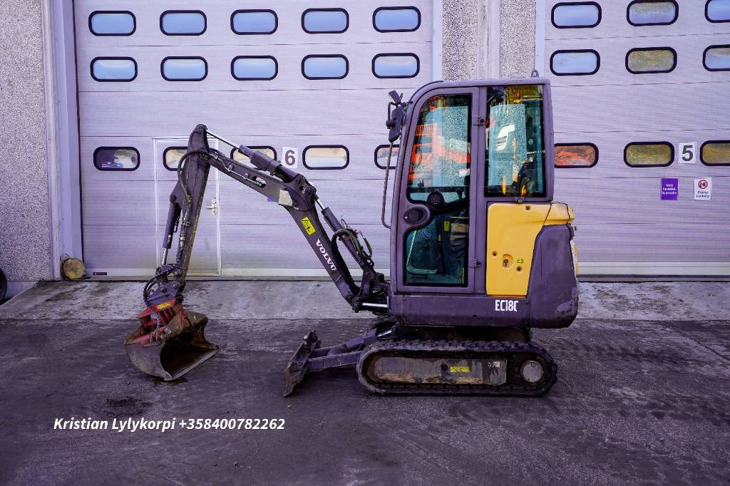 Volvo EC18C - Mini bager: slika 1 Volvo EC18C - Mini bager: slika 1