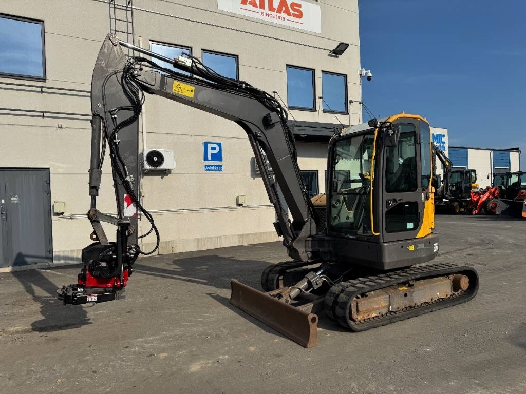 Volvo ECR58D PYÖRITTÄJÄLLÄ - Mini bager: slika 2 Volvo ECR58D PYÖRITTÄJÄLLÄ - Mini bager: slika 2