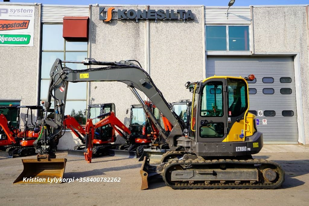 Volvo ECR88D PRO PIENET TUNNIT  - Mini bager: slika 1 Volvo ECR88D PRO PIENET TUNNIT  - Mini bager: slika 1