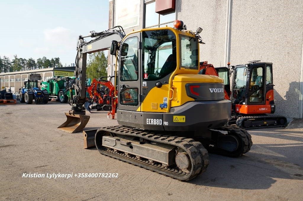 Volvo ECR88D PRO PIENET TUNNIT  - Mini bager: slika 2 Volvo ECR88D PRO PIENET TUNNIT  - Mini bager: slika 2