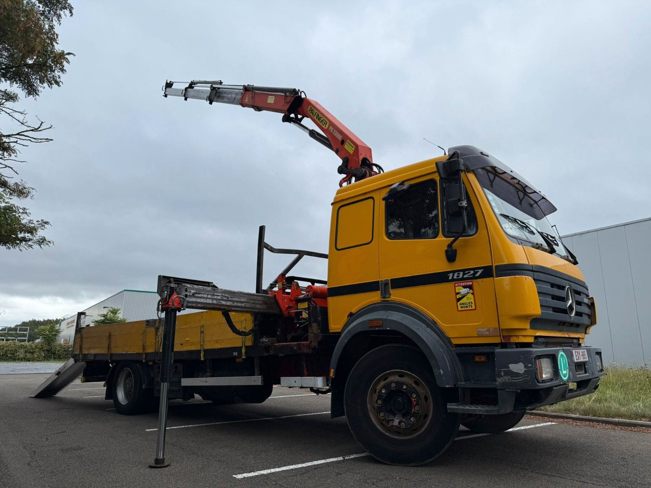 Mercedes-Benz 1827. Kran Palfinger PK13000. - Kamion sa dizalicom: slika 3 Mercedes-Benz 1827. Kran Palfinger PK13000. - Kamion sa dizalicom: slika 3
