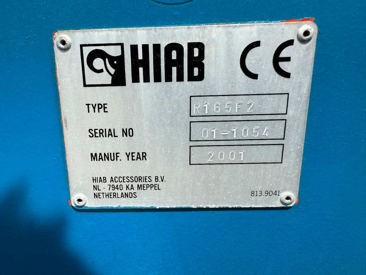 Plato poluprikolica Vogelzang. Kran HIAB R165 roto. TUV 10/2025: slika 14 Plato poluprikolica Vogelzang. Kran HIAB R165 roto. TUV 10/2025: slika 14