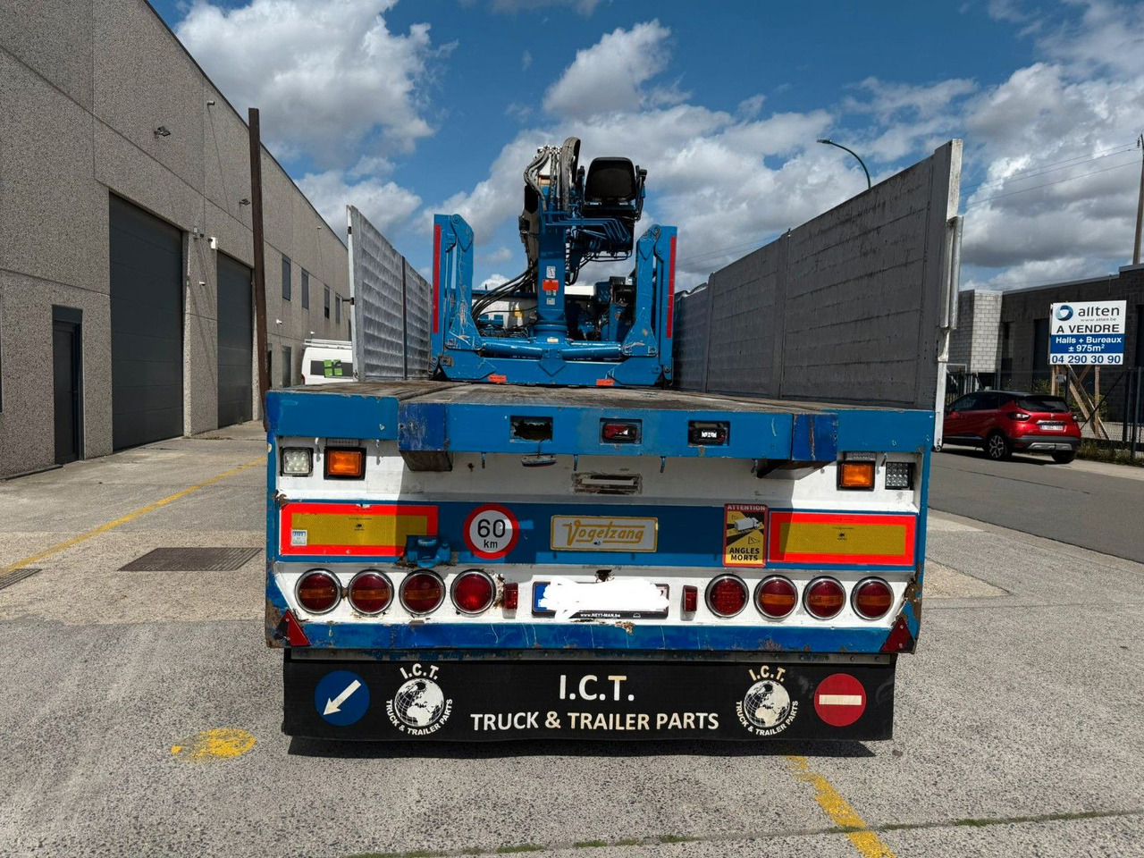 Plato poluprikolica Vogelzang. Kran HIAB R165 roto. TUV 10/2025: slika 13 Plato poluprikolica Vogelzang. Kran HIAB R165 roto. TUV 10/2025: slika 13