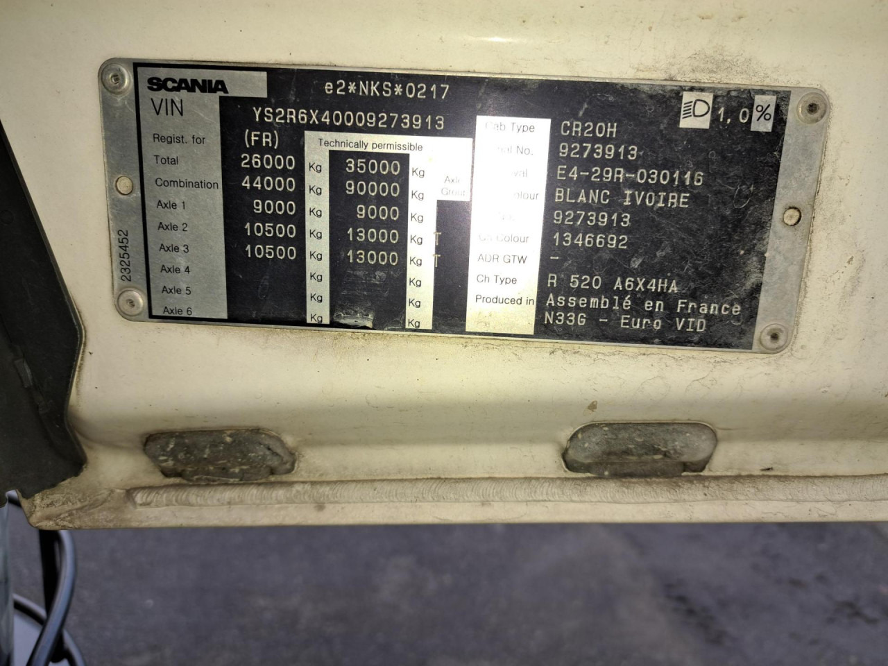 SCANIA SCANIA R520 XT - Tegljač: slika 4 SCANIA SCANIA R520 XT - Tegljač: slika 4