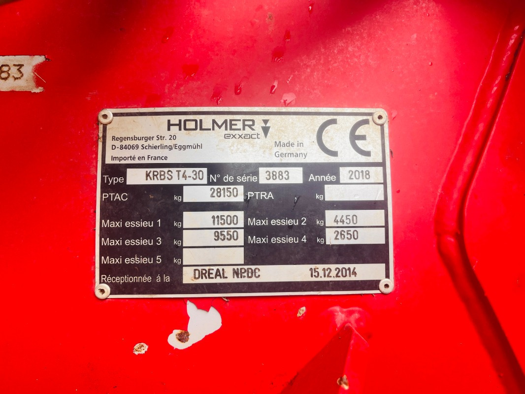 Kombajn Holmer T4-30: slika 42 Kombajn Holmer T4-30: slika 42