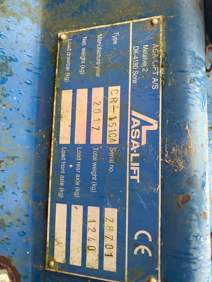 ASA-Lift CR-1510A - Kombajn za grožđe: slika 3 ASA-Lift CR-1510A - Kombajn za grožđe: slika 3