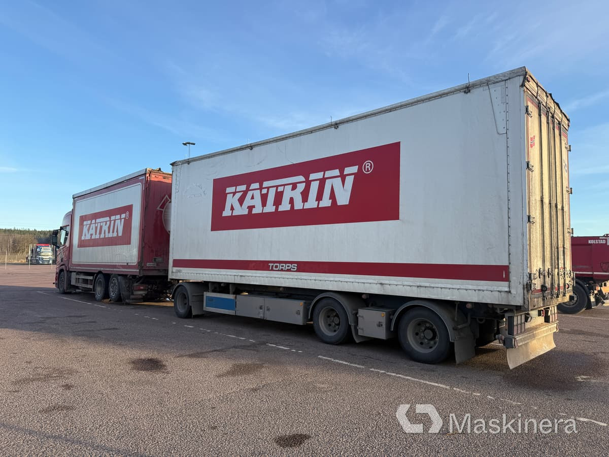 Flisekipage Scania R500- Tyllis 3PVH - Kamion sa zatvorenim sandukom: slika 5 Flisekipage Scania R500- Tyllis 3PVH - Kamion sa zatvorenim sandukom: slika 5