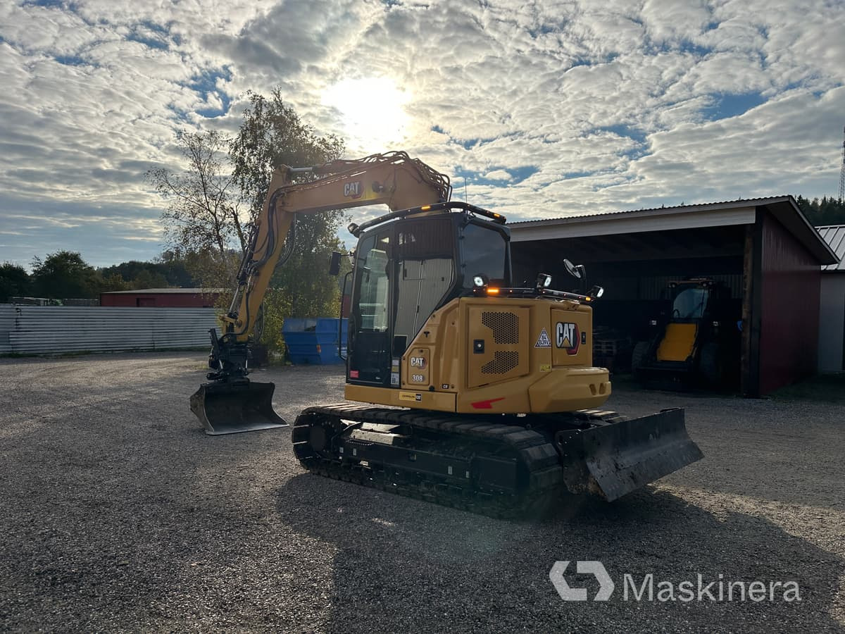Grävmaskin CAT 308CR med 180 timmar - Bager guseničar: slika 3 Grävmaskin CAT 308CR med 180 timmar - Bager guseničar: slika 3