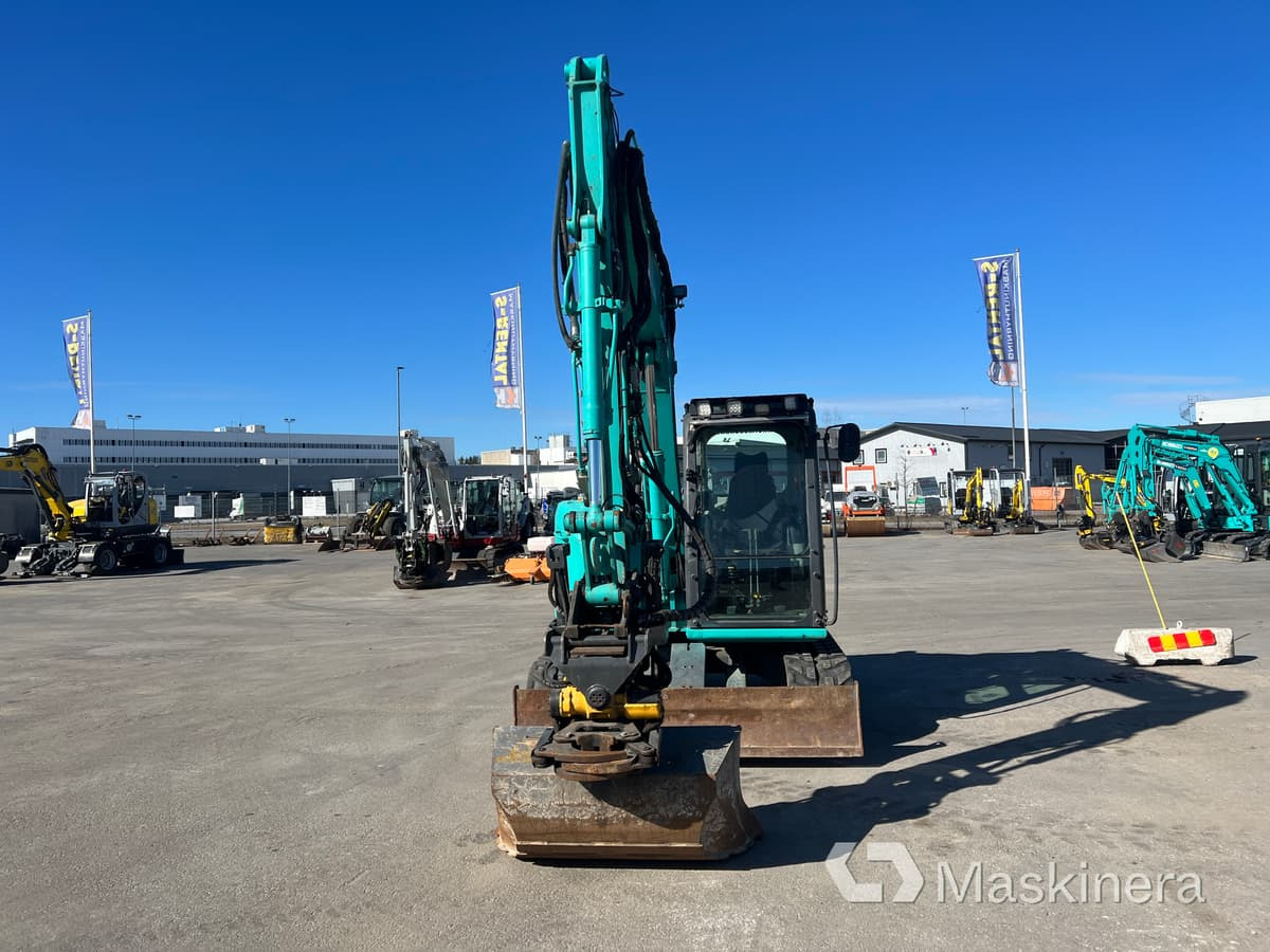 Grävmaskin Kobelco SK75SR-3E - Bager guseničar: slika 2 Grävmaskin Kobelco SK75SR-3E - Bager guseničar: slika 2