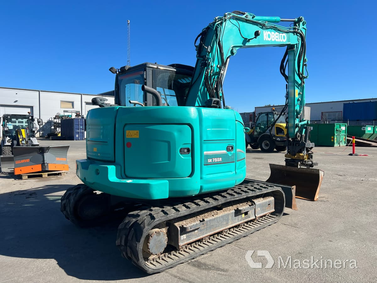 Grävmaskin Kobelco SK75SR-3E - Bager guseničar: slika 5 Grävmaskin Kobelco SK75SR-3E - Bager guseničar: slika 5