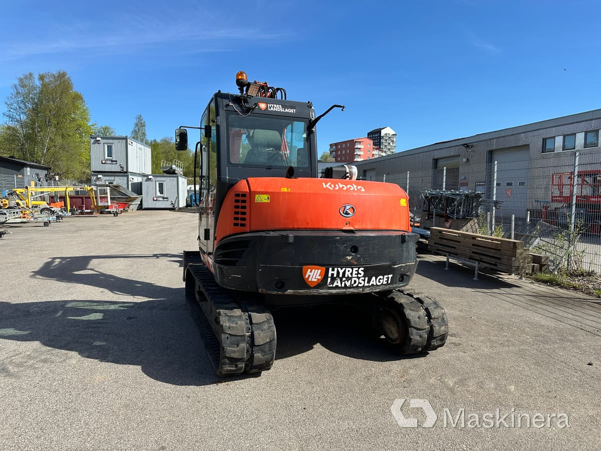 Grävmaskin Kubota KX080-4 - Bager guseničar: slika 4 Grävmaskin Kubota KX080-4 - Bager guseničar: slika 4