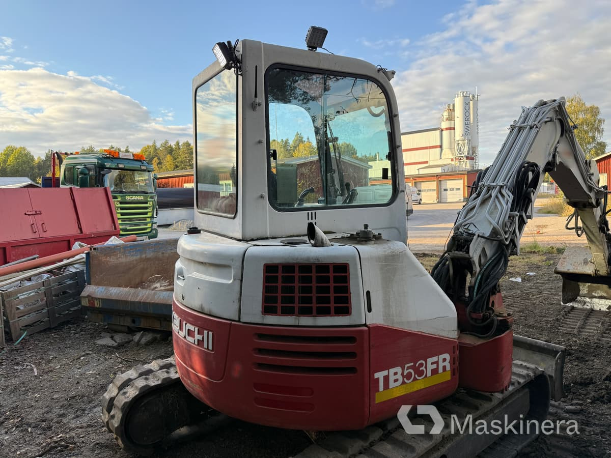 Grävmaskin Takeuchi Take-Job TB53FR ink redskap - Bager guseničar: slika 5 Grävmaskin Takeuchi Take-Job TB53FR ink redskap - Bager guseničar: slika 5