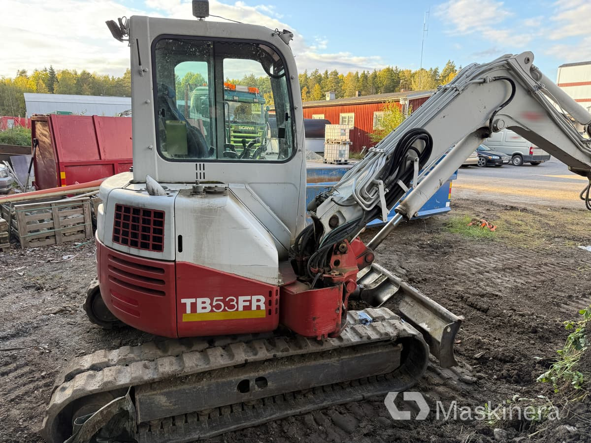 Grävmaskin Takeuchi Take-Job TB53FR ink redskap - Bager guseničar: slika 4 Grävmaskin Takeuchi Take-Job TB53FR ink redskap - Bager guseničar: slika 4
