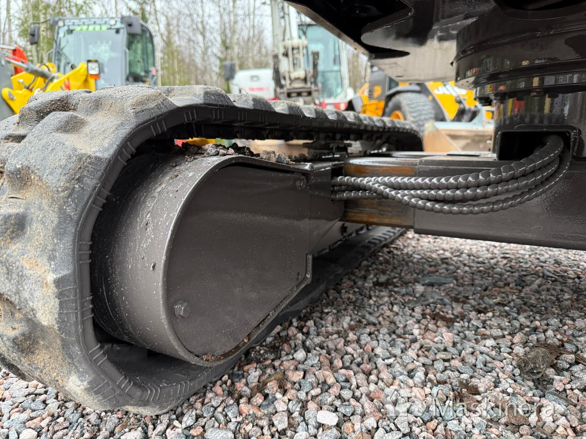 Bager guseničar Grävmaskin Volvo EC18C med redskap: slika 18