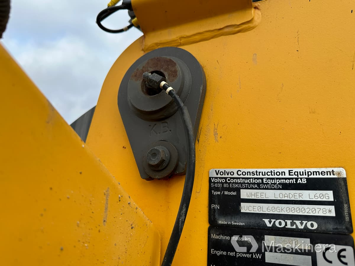 Utovarivač točkaš Hjullastare Volvo L60G [ Copy ]: slika 48