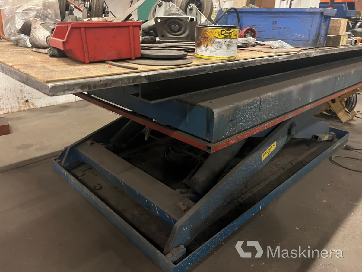 Torbjörn Edmo Lyftbord Saxlift med stålskiva - Industrijska oprema: slika 3 Torbjörn Edmo Lyftbord Saxlift med stålskiva - Industrijska oprema: slika 3