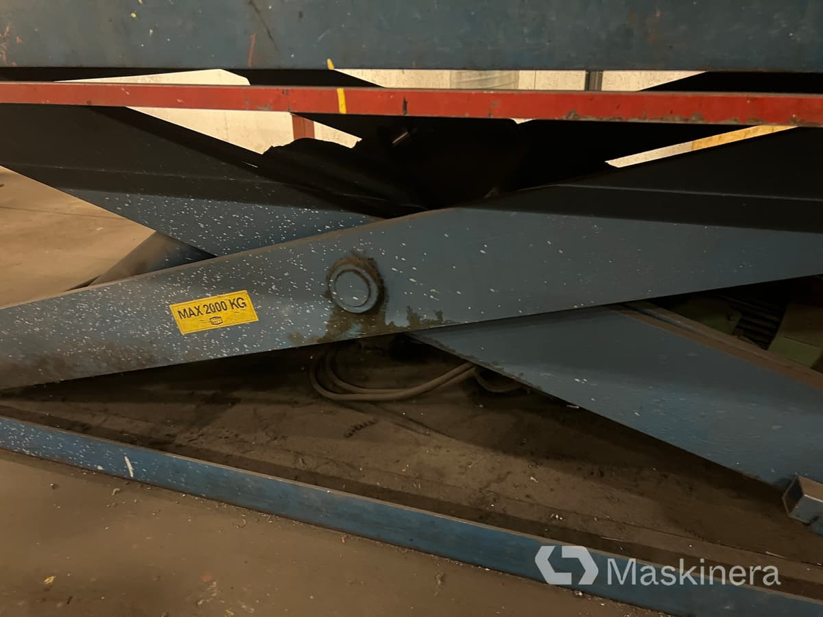Torbjörn Edmo Lyftbord Saxlift med stålskiva - Industrijska oprema: slika 4 Torbjörn Edmo Lyftbord Saxlift med stålskiva - Industrijska oprema: slika 4