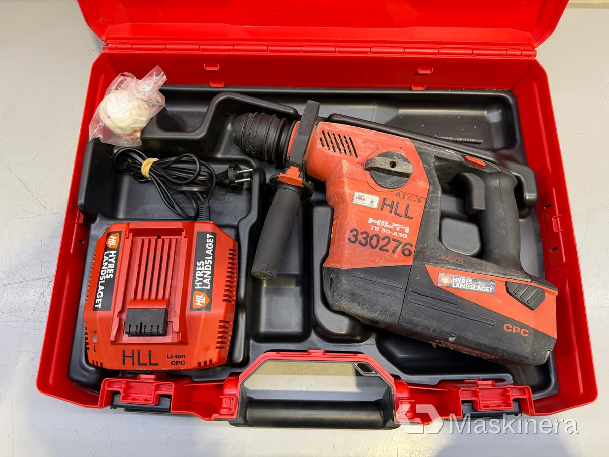 Kombihammare Hilti TE 30-A36 - Građevinska oprema: slika 2 Kombihammare Hilti TE 30-A36 - Građevinska oprema: slika 2