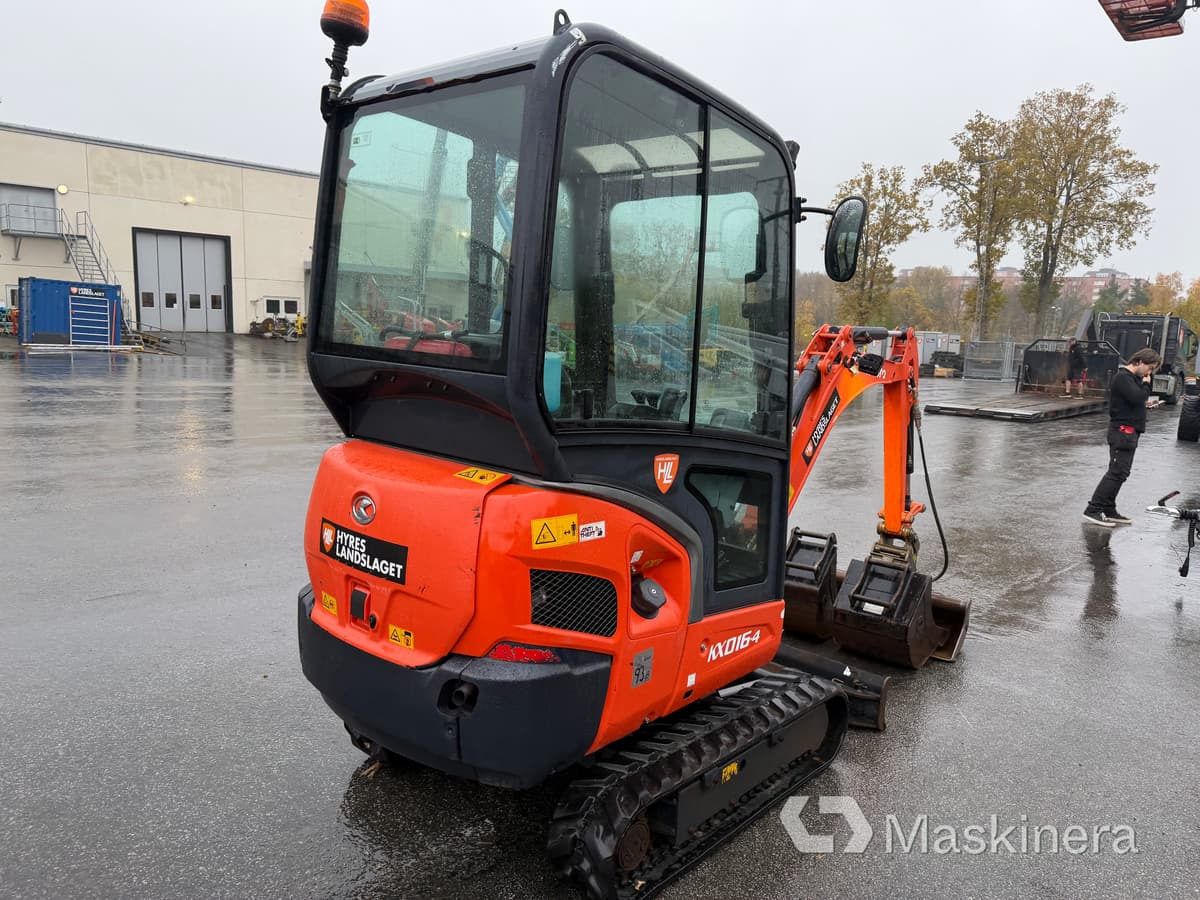 Kubota KX016-4  Grävmaskin Kubota KX016-4 - Bager guseničar: slika 5 Kubota KX016-4  Grävmaskin Kubota KX016-4 - Bager guseničar: slika 5
