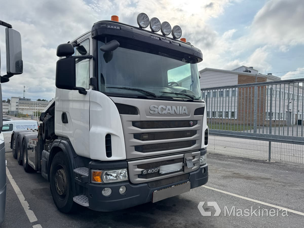 Lastväxlare Scania G400LB8X4*4HNA med HIAB kran - Kamion sa hidrauličnom kukom, Kamion sa dizalicom: slika 3 Lastväxlare Scania G400LB8X4*4HNA med HIAB kran - Kamion sa hidrauličnom kukom, Kamion sa dizalicom: slika 3