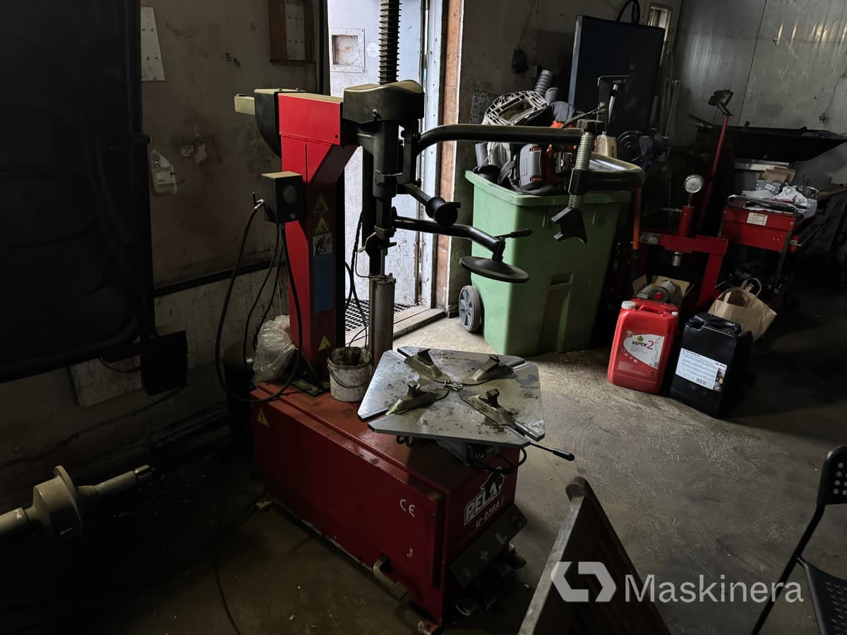 Pela & Megaspin 400 Däckmaskin Pela U-236A & Megaspin 400 - Гаражна опрема: slika 2 Pela & Megaspin 400 Däckmaskin Pela U-236A & Megaspin 400 - Гаражна опрема: slika 2