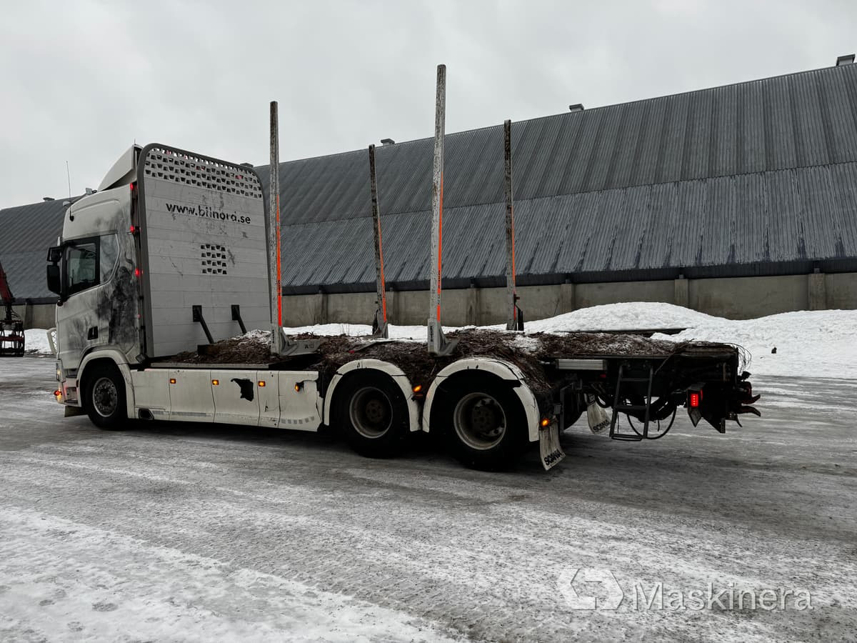 Scania R650B6X4NB Timmerekipage Scania R650B med kran och HLM Släp - Šticar: slika 3 Scania R650B6X4NB Timmerekipage Scania R650B med kran och HLM Släp - Šticar: slika 3