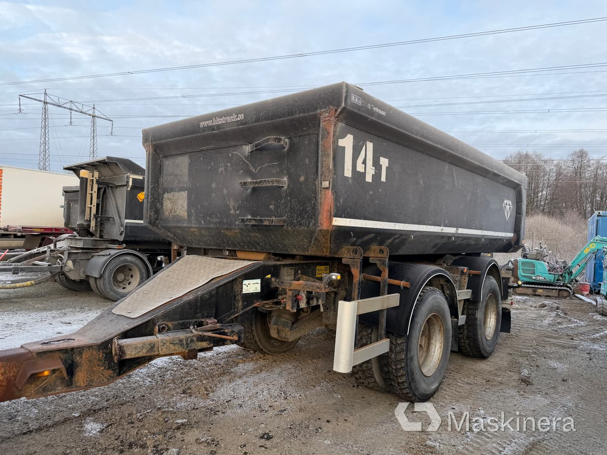 Släp B.K:S 12-20 med tipp - Prikolica istovarivača: slika 2 Släp B.K:S 12-20 med tipp - Prikolica istovarivača: slika 2