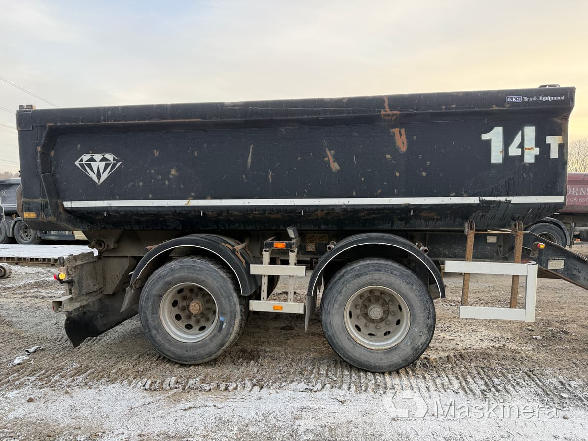 Släp B.K:S 12-20 med tipp - Prikolica istovarivača: slika 4 Släp B.K:S 12-20 med tipp - Prikolica istovarivača: slika 4