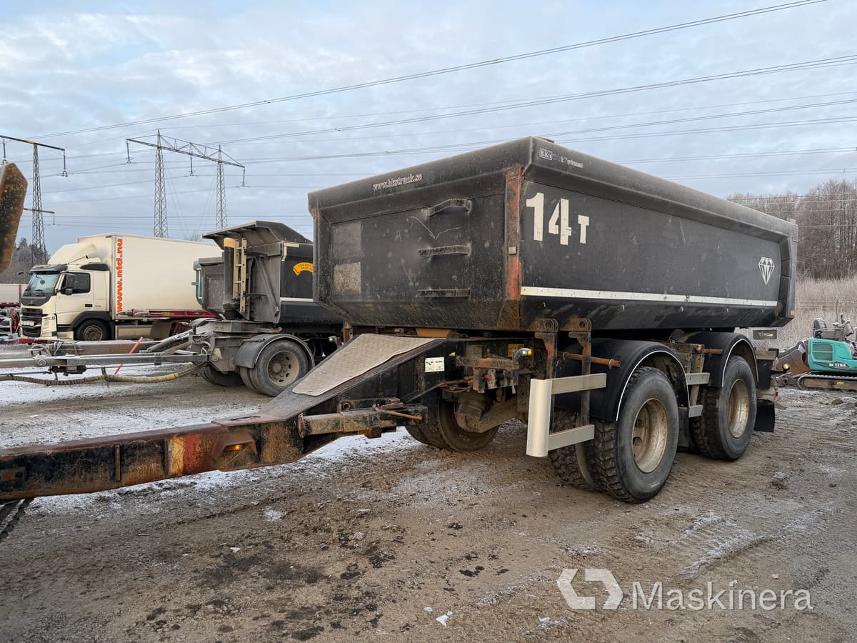 Släp B.K:S 12-20 med tipp - Prikolica istovarivača: slika 1 Släp B.K:S 12-20 med tipp - Prikolica istovarivača: slika 1