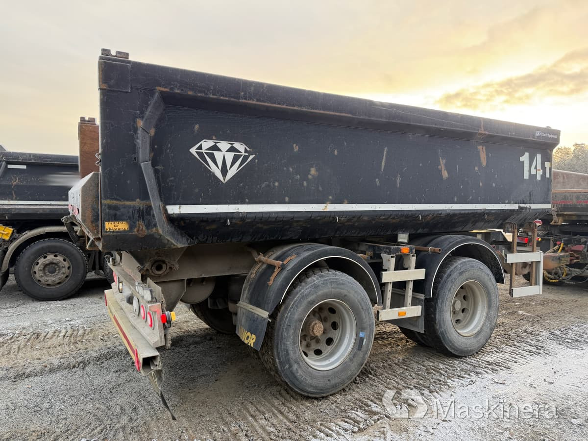 Släp B.K:S 12-20 med tipp - Prikolica istovarivača: slika 5 Släp B.K:S 12-20 med tipp - Prikolica istovarivača: slika 5