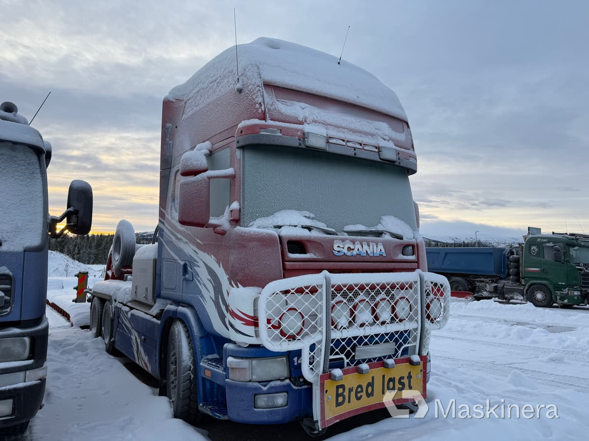 Maskintrailer Scania R144 6X4 & VM Trailer VM53-4-PNK - Tegljač, Niska poluprikolica za prevoz: slika 3 Maskintrailer Scania R144 6X4 & VM Trailer VM53-4-PNK - Tegljač, Niska poluprikolica za prevoz: slika 3